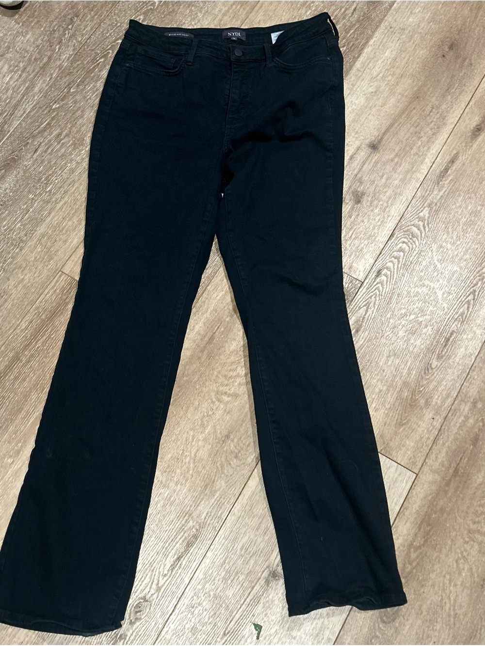 NYDJ Black Bootcut Stretch Jeans
